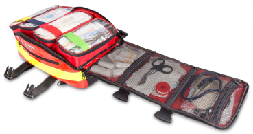 Preview: BAGSTER Notfallrucksack / -tasche - rot – Ansicht 2