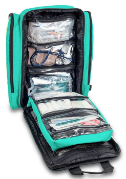 Preview: SUPPORTER Notfallrucksack - grün – Ansicht 2