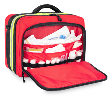 Preview: EMS FLEX Notfalltasche rot/anthrazit – Ansicht 2
