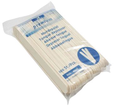 Holzmundspatel (100 Stück)