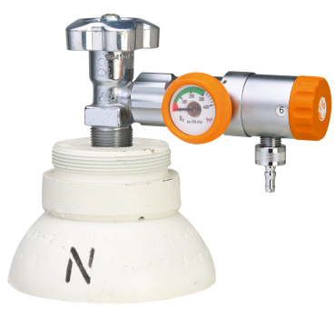 Rescue 25 variabel, Druckminderer