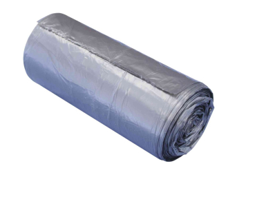 Abfallbeutel 15 Liter, grau – Rolle à 50 Beutel