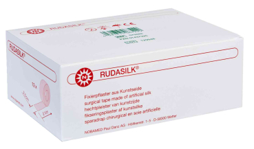 RUDASILK® Fixierpflaster, weiß 2,50 cm x 9,2 m