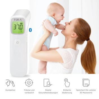 Preview: FORA IR42 Fieberthermometer für die Stirn – Ansicht 6