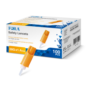 FORA Sicherheitslanzetten 28G (100 Stück)