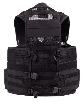 E-VEST Einsatzweste Gr. S/M schwarz