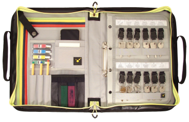 Preview: BIG Einsatz-Organizer, DIN A4 hoch – Plane – schwarz