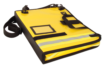 BIG Einsatz-Organizer, DIN A4 hoch – Plane – gelb