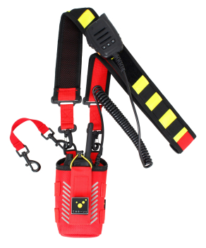 CHANNEL Funkgeräteholster rot