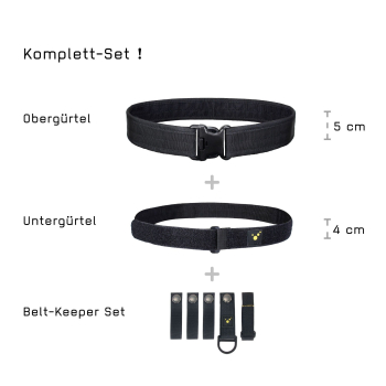 Preview: BLACK Koppel – Gr. S (70-90 cm) – Ansicht 4