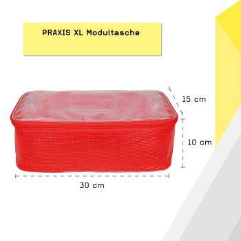 Preview: PRAXIS XL Modultasche rot