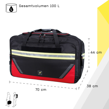 RAGBAG EVO Bekleidungstasche rot