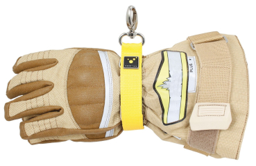 Preview: EASY Handschuhhalter gelb – Ansicht 2