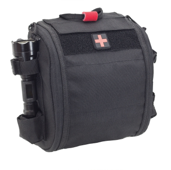 QUICKAID Oberschenkel-Tasche schwarz – Ansicht 7