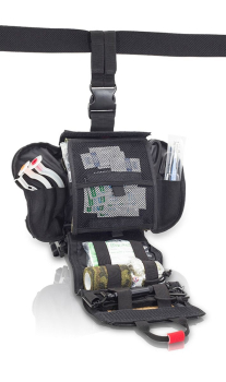 QUICKAID Oberschenkel-Tasche schwarz – Ansicht 9