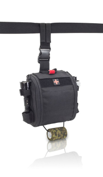 QUICKAID Oberschenkel-Tasche schwarz