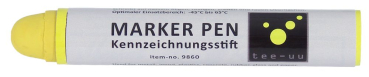 Preview: MARKER PEN Kennzeichnungsstift gelb