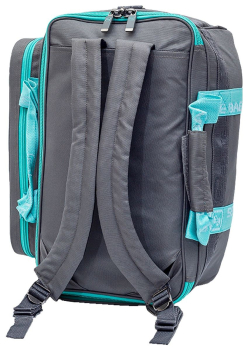 GP'S Softbag-Arzttasche grau/türkis – Ansicht 3