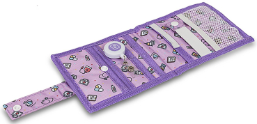 KEEN Doc Organizer violett Muster – Ansicht 4