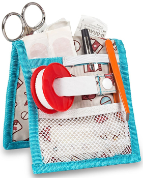 KEEN Organizer beige/blau Muster – Ansicht 3