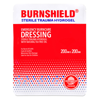 Preview: Brandwund Gelkompresse 20 x 20 cm
