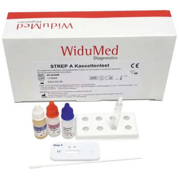 WiduMed Strep A Testkassetten – 20 Tests