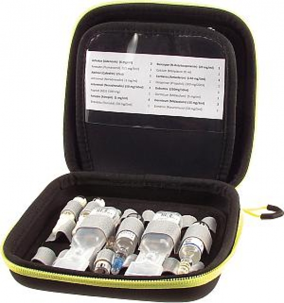 AMPUSAFE XL Ampullarium schwarz