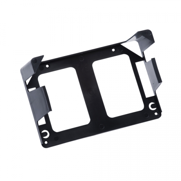 Wandhalterung für Betriebsverbandkästen, schwarz