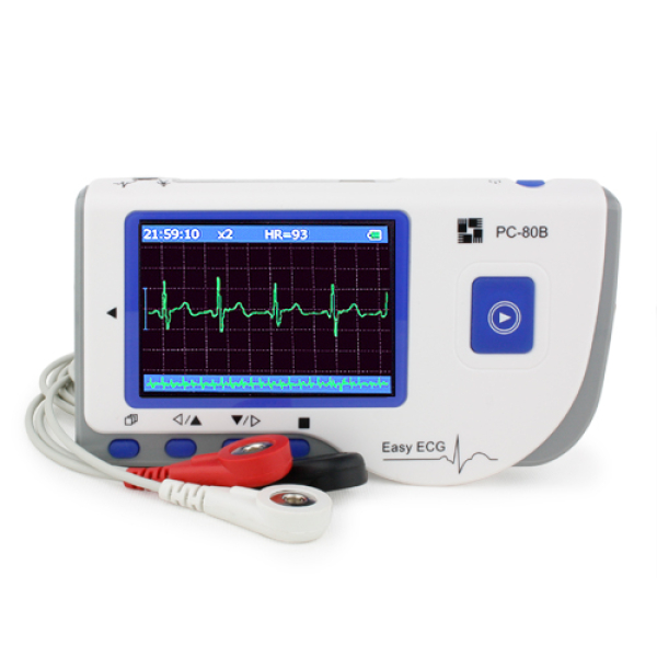 Mobiles EKG Gerät PC-80B inkl. EKG Kabel und Elektroden