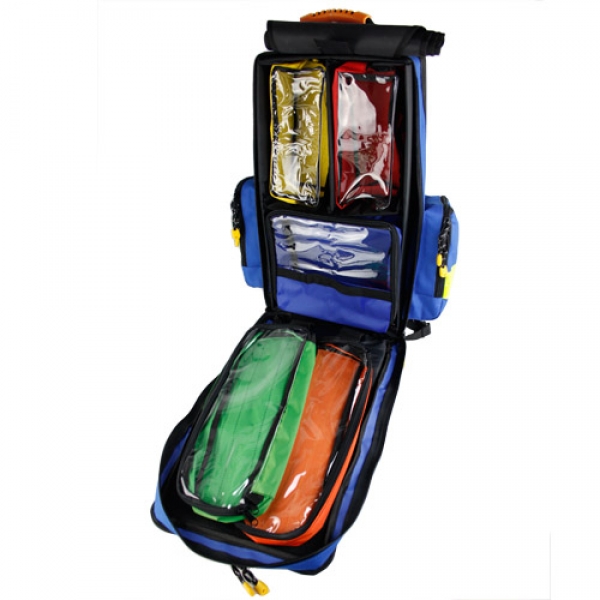 Notfallrucksack YELLOW LARGE BLUE