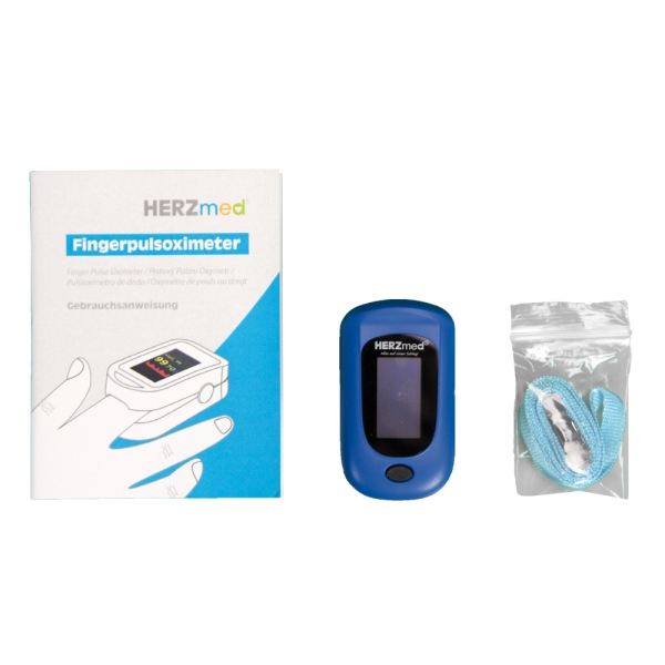 HERZmed Fingerpulsoximeter PC-60B Strong