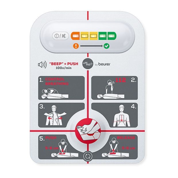 LifePad Reanimationshilfe CPR Feedback Beurer