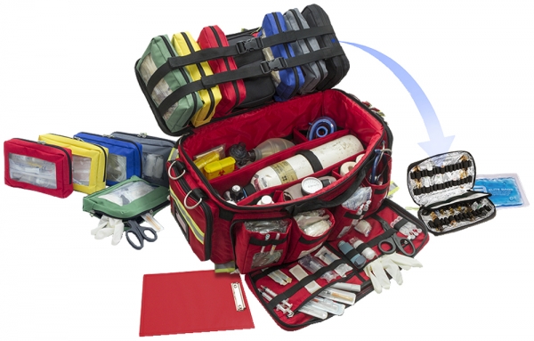 CRITICAL First-Responder-Tasche rot