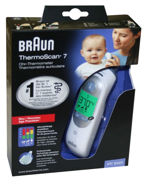 ThermoScan 7® mit Age Precision® IRT6520, Ohrthermometer