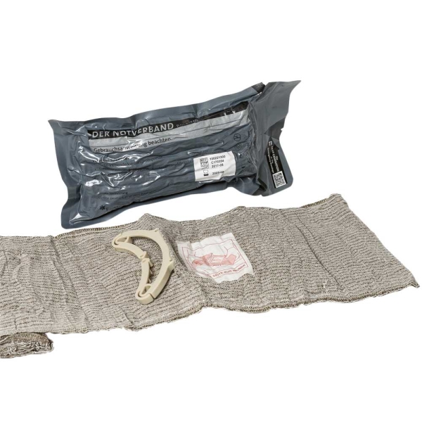 Emergency Bandage®, Militär grün 10 cm x 4,5 m