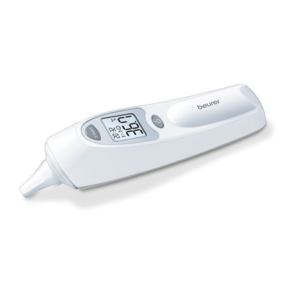 Beurer Ohrthermometer - FT 58 Einfache Anzeige durch Smiley-Indikatoren