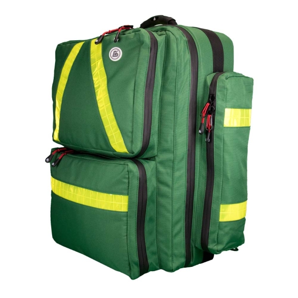 HERZmed WaterStop Notfallrucksack PROFI GREEN