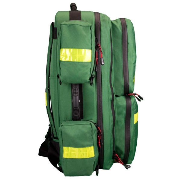 HERZmed WaterStop Notfallrucksack PROFI GREEN