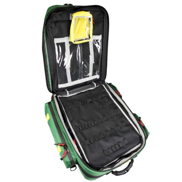 HERZmed WaterStop Notfallrucksack PROFI GREEN