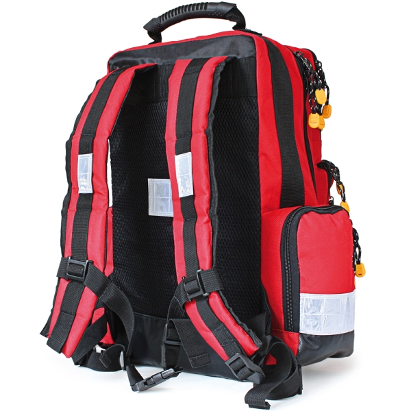 HERZmed Notfallrucksack PRO RED