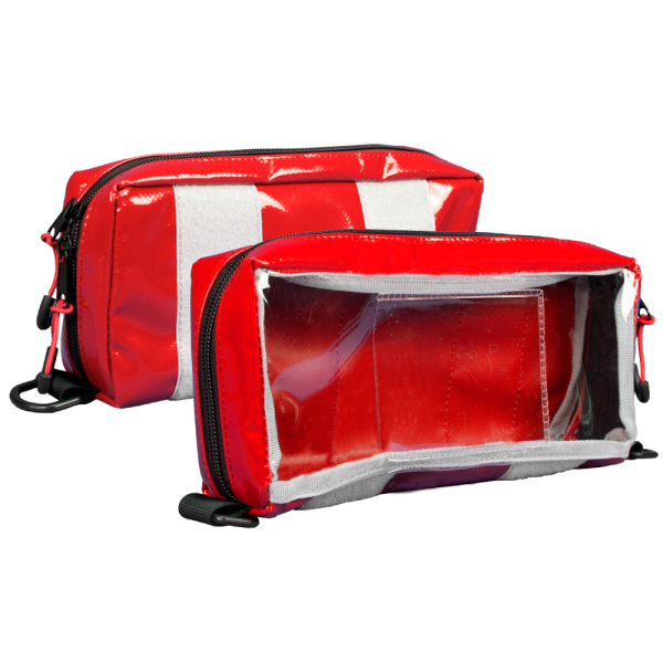 HERZmed WaterStop Modultasche Profi, Gr. M, Plane rot