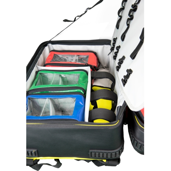 HERZmed PREMIUM Notfallrucksack X1 YELLOW PLANE LEMON