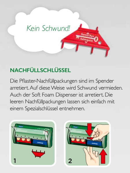 Pflasterspender PLUS und PLUS BLAU