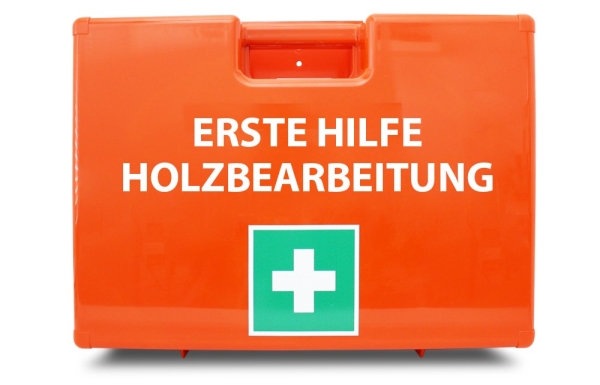 Erste Hilfe-Koffer DIN 13157 SPECIAL Holzbearbeitung