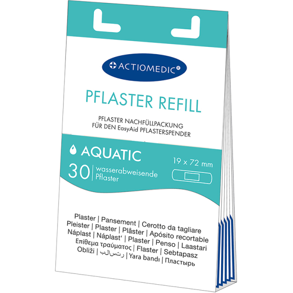 EasyAid Refill Strips 19 x 72 mm AQUATIC – 30 St.