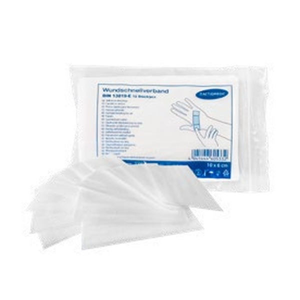 ACTIOMEDIC® Wundschnellverband 6 x 10 cm – VE 50 Beutel à 12 Stück