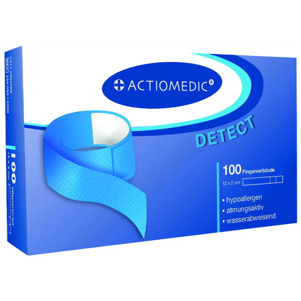 ACTIOMEDIC® DETECT + AQUATIC Fingerverband, 12 x 2 cm