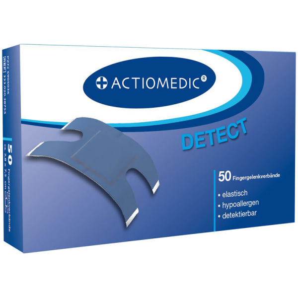 ACTIOMEDIC® DETECT + ELASTIC Fingergelenkverband, Pack à 50 Stück