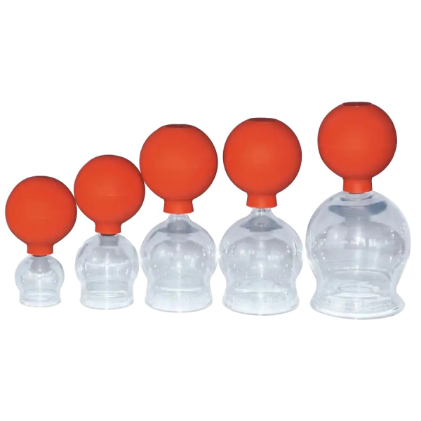 Schröpfglas mit Ball
