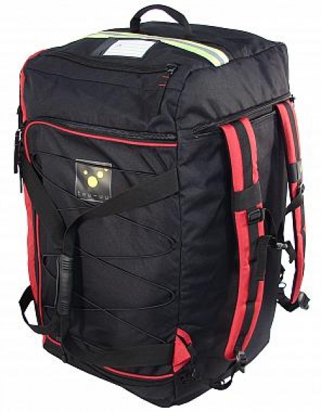 RAGBAG Bekleidungstasche schwarz/rot